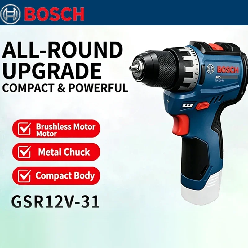 Power Tools Woodworking - Бесщеточная электрическая дрель Bosch GSR 12V-31