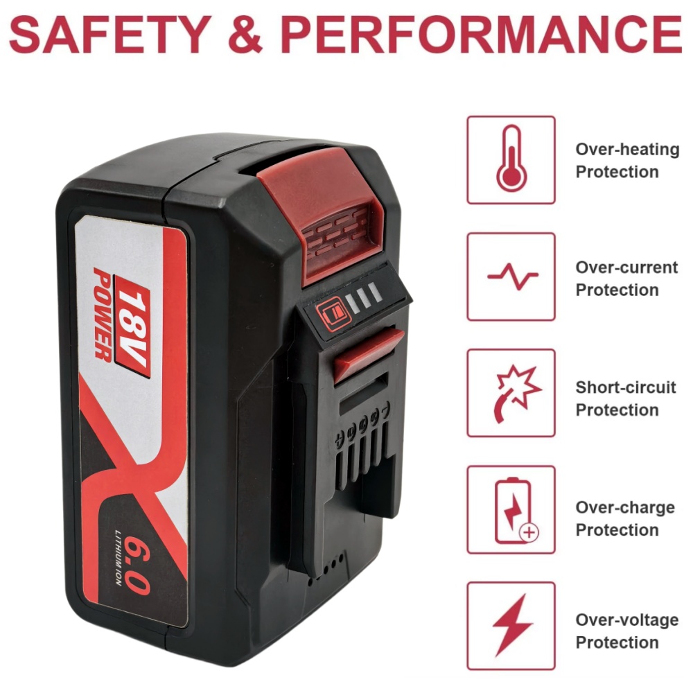 Power Xchange Tools - Сменный литий-ионный аккумулятор EINHELL EIN18C2 6Ач,