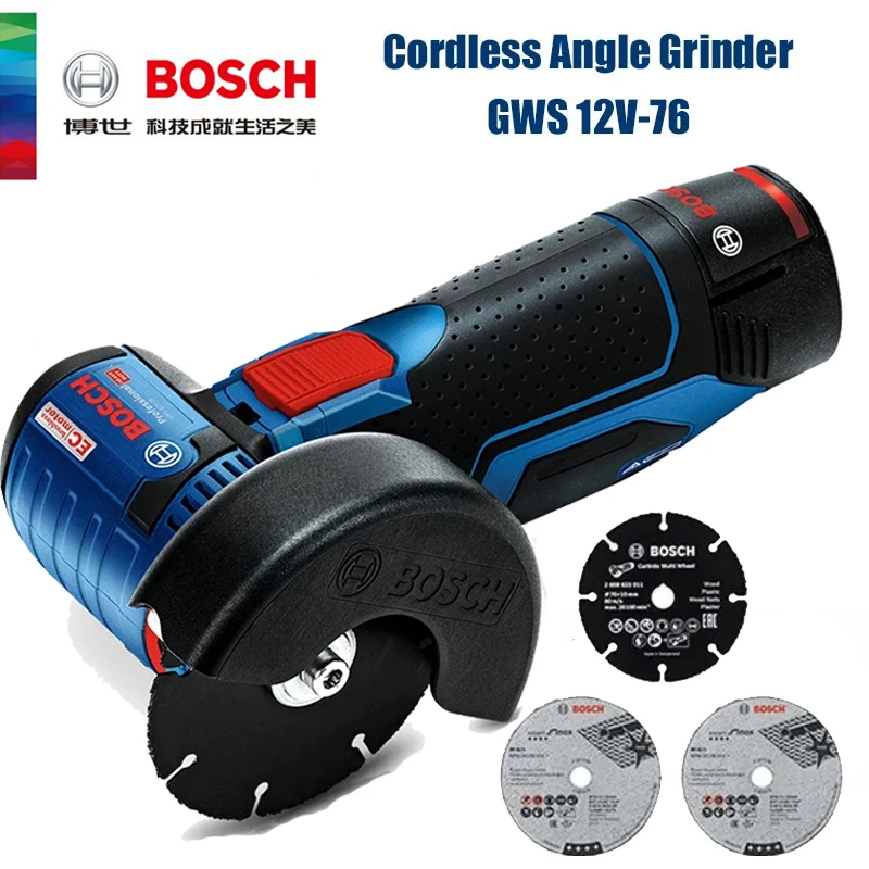 Power Tools Grinder - Бош GWS 12V-76 Professional 12V Аккумуляторная