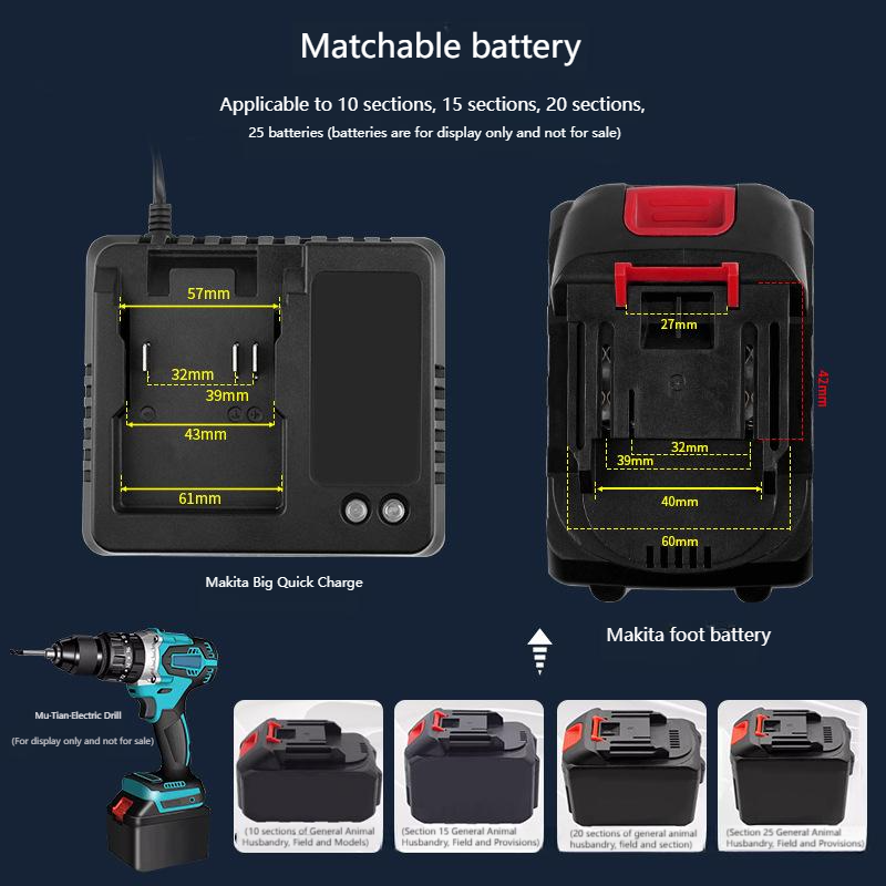 Зарядное устройство EU US 18В  – обзор и цена Power Tools Icon