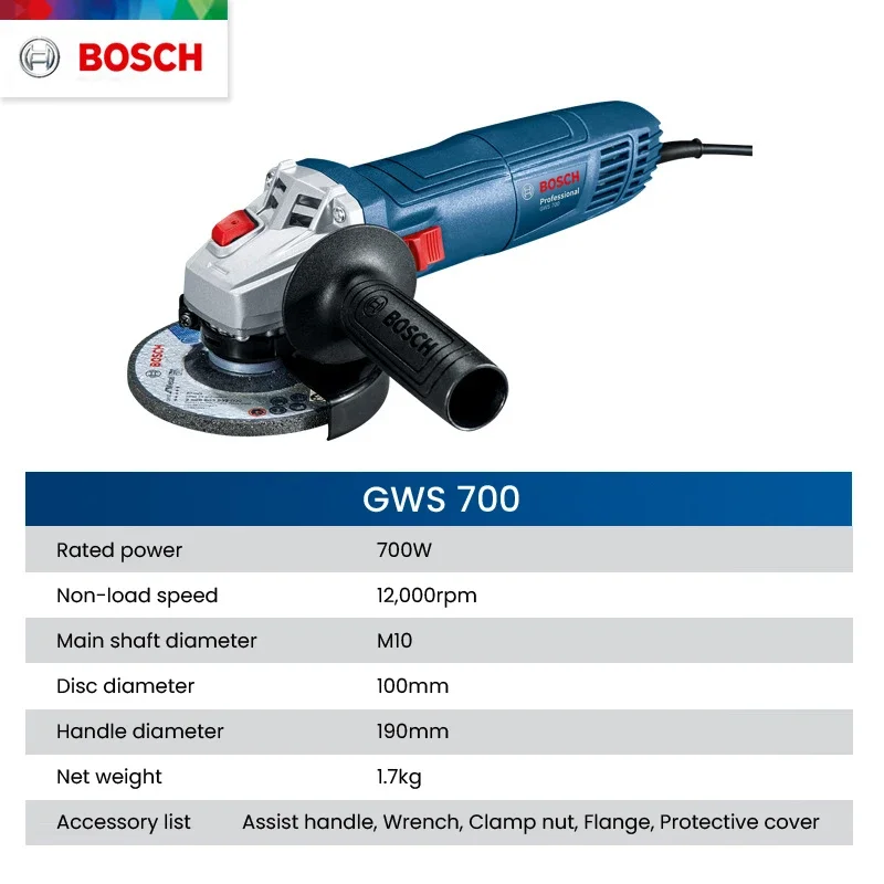 Угловая шлифмашина Bosch GWS 7 – обзор и цена Power Tools Grinder