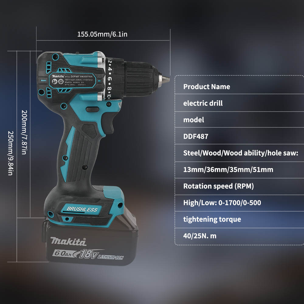 Бесщеточная аккумуляторная дре – обзор и цена Power Tools Icon