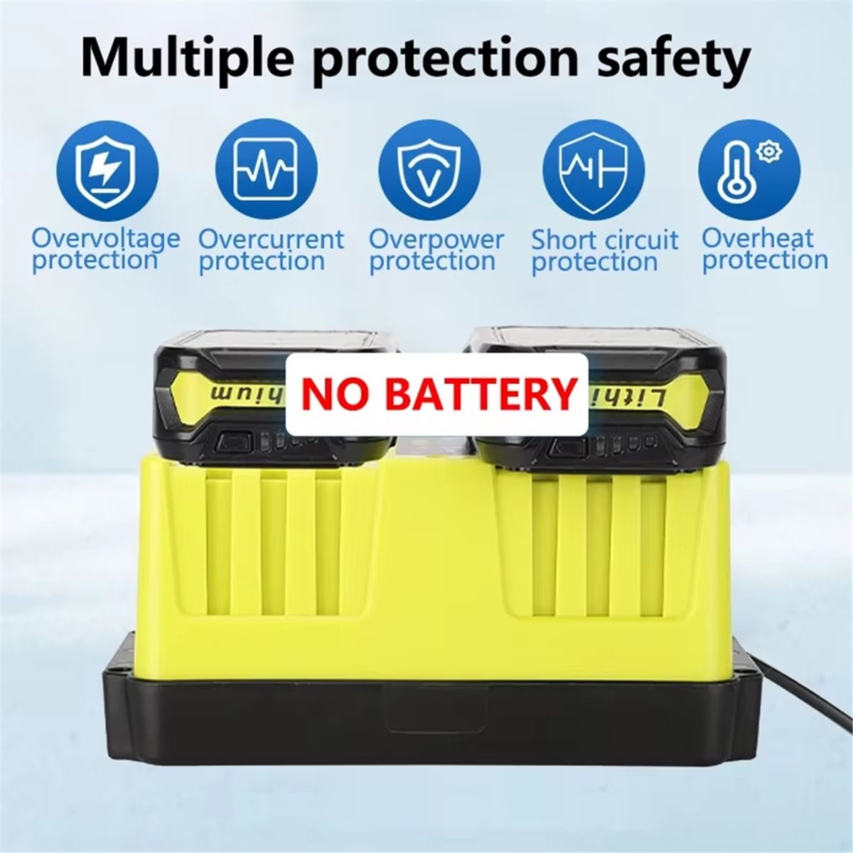 Быстрое двухпортовое зарядное  – обзор и цена Power Tools Mall