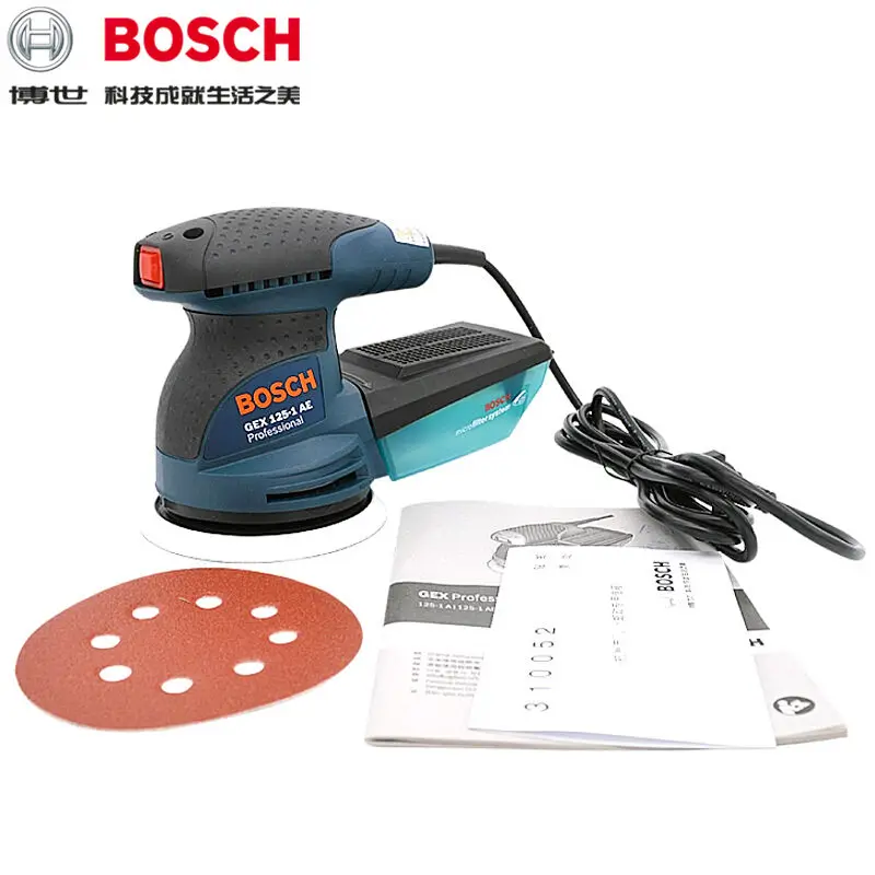 BOSCH GEX 125-1AE 220В Эксцент – обзор и цена Power Tools Grinder