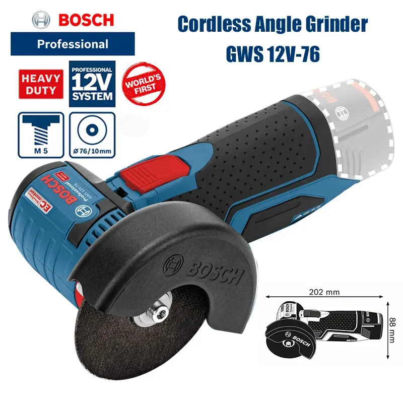 Бош GWS 12V-76 Professional 12 – обзор и цена Power Tools Grinder