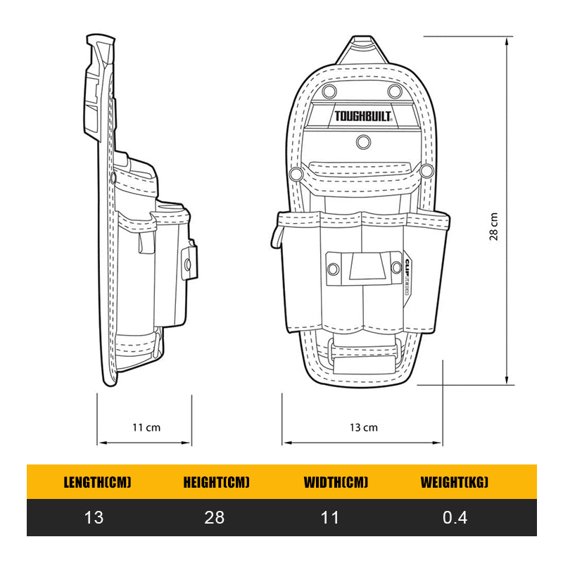TOUGHBUILT TB-CT-36-L6 Сумка-о – обзор и цена Power Tools Technician