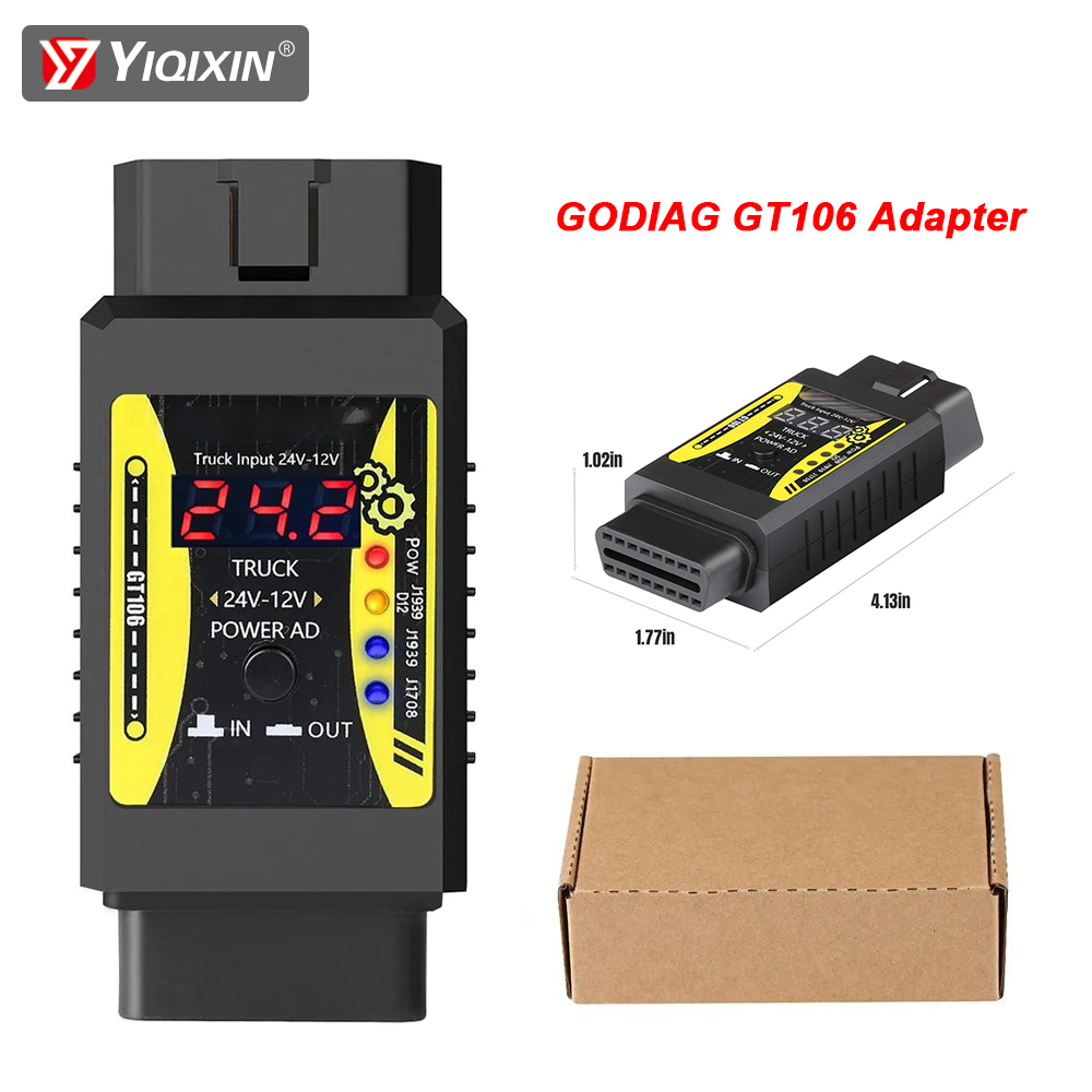 Godiag GT106 Plus адаптер мощн – обзор и цена Power Tools Technician